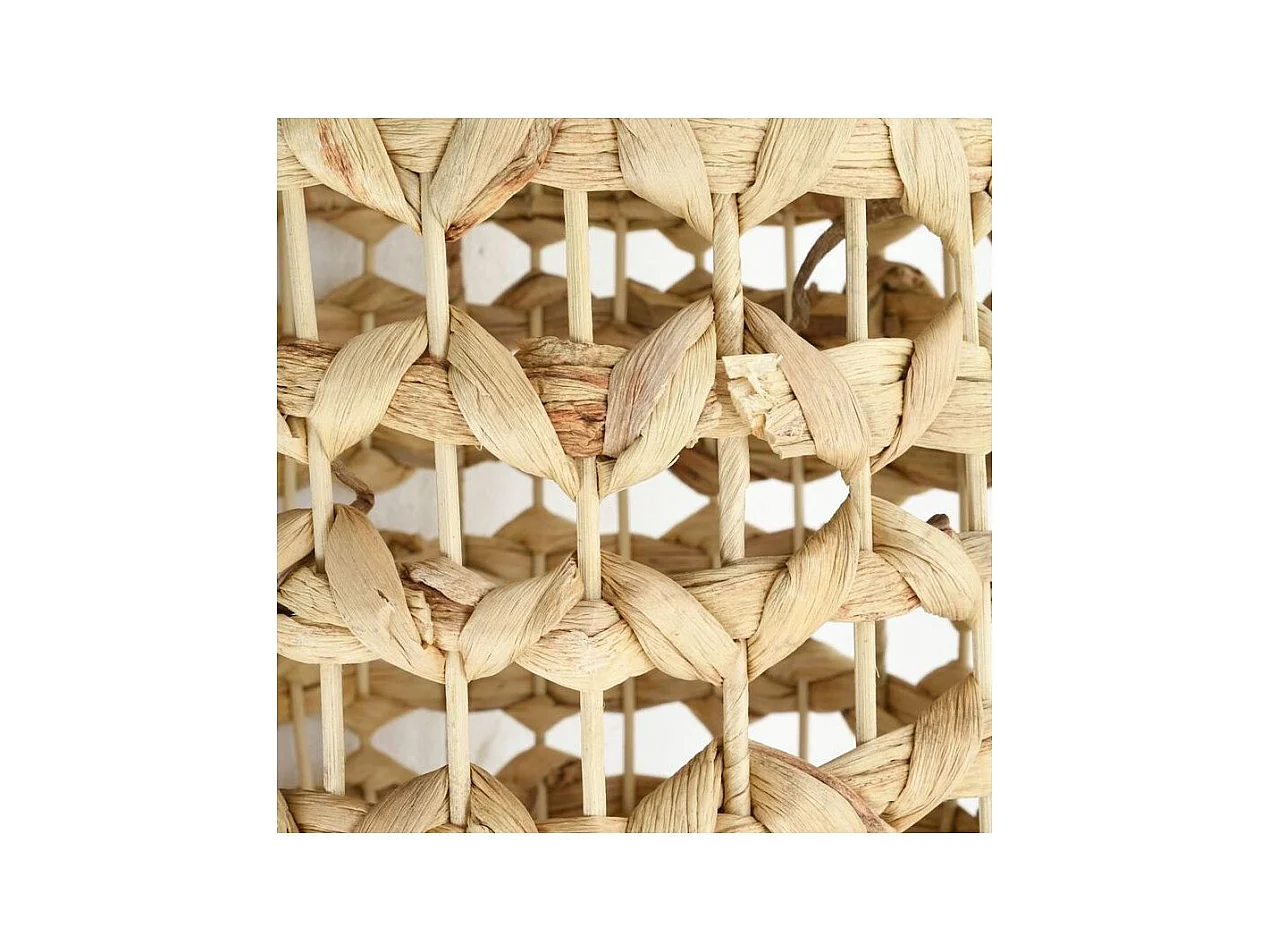 Suspension en jacinthe naturelle et métal