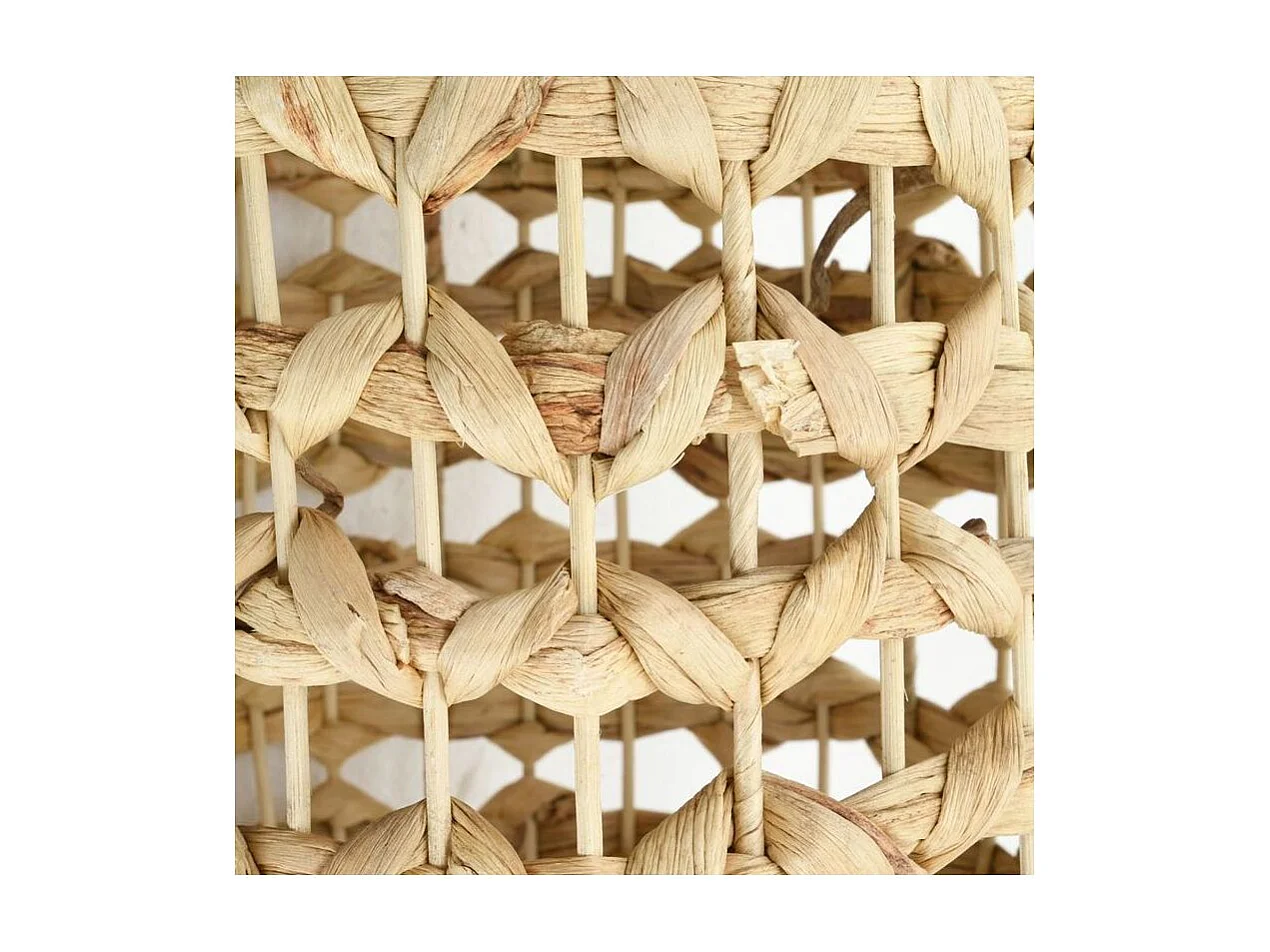 Suspension en jacinthe naturelle et métal