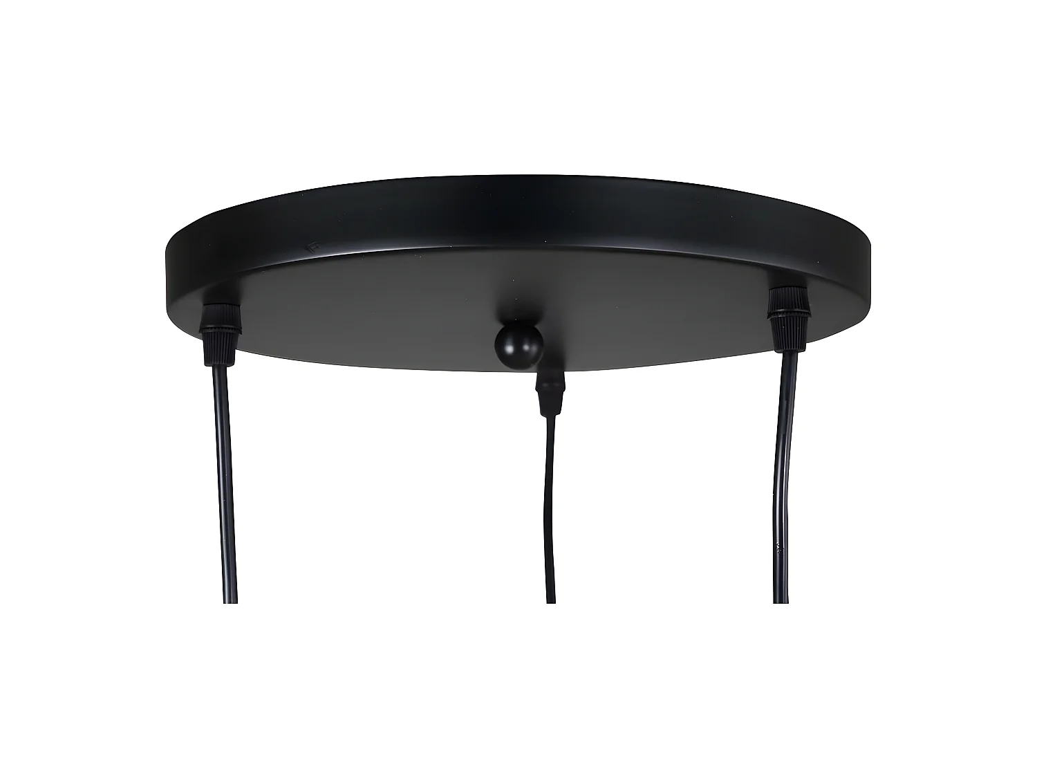 Elda verlichting hanglamp Ø40cm staal zwart, koper.