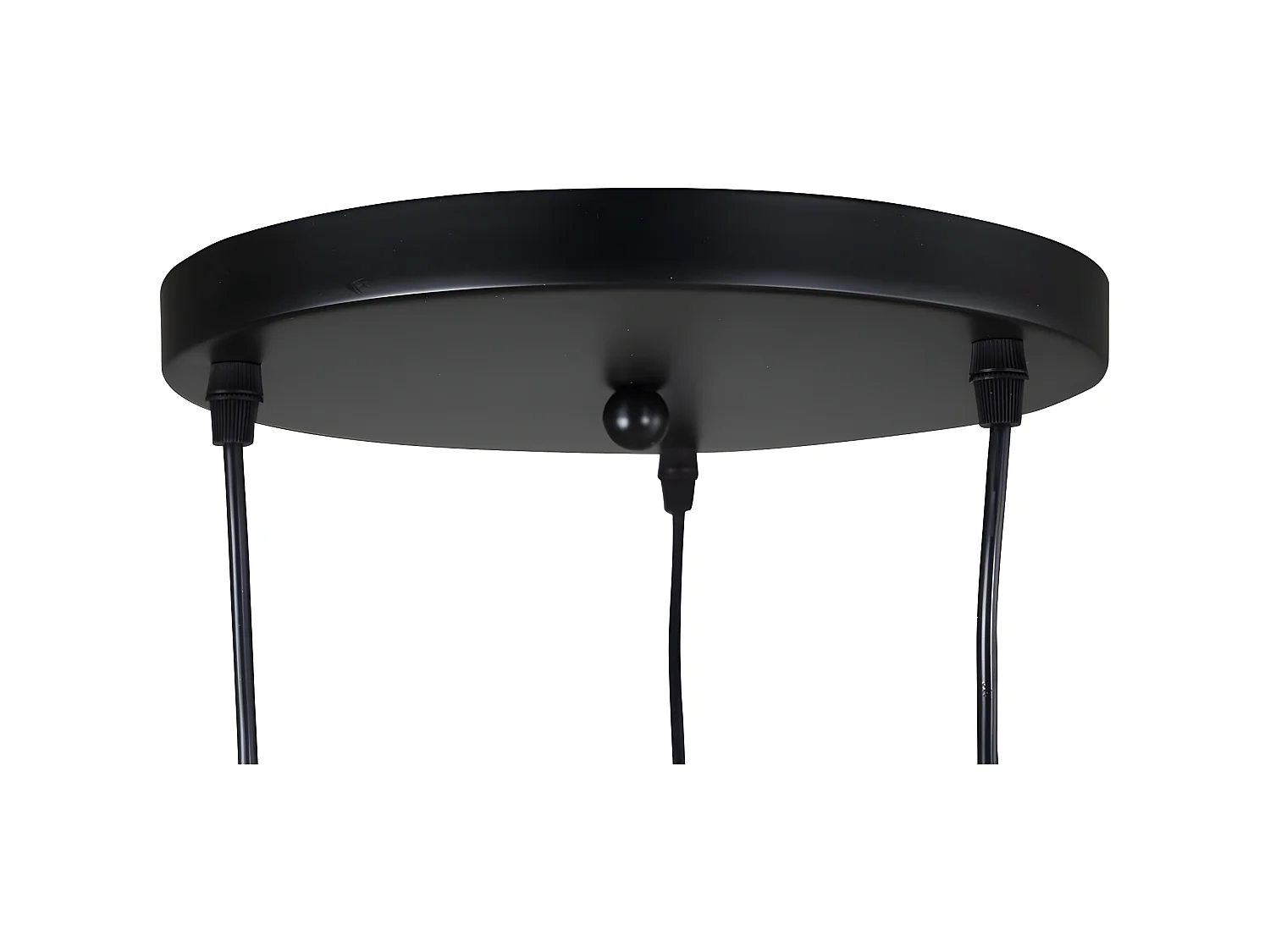 Elda verlichting hanglamp Ø40cm staal zwart, koper.