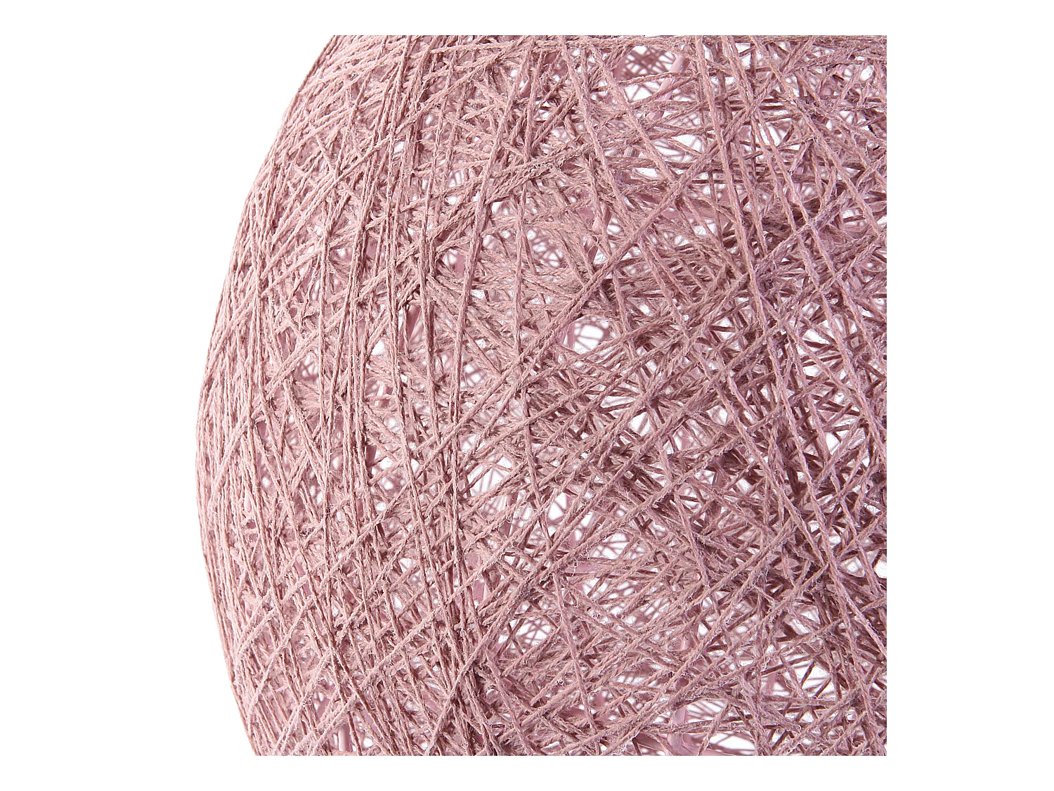 Suspension Interieur Rose Poudre 30cm Rose