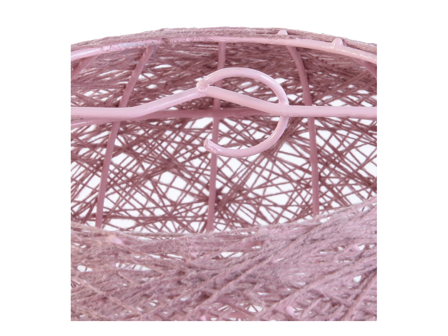 Suspension Interieur Rose Poudre 30cm Rose