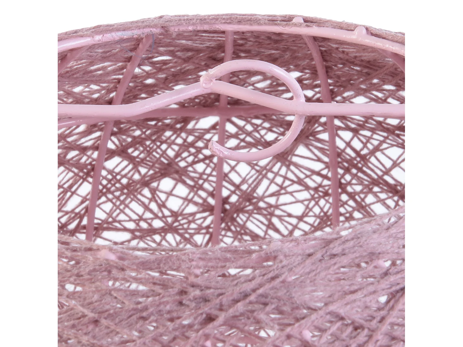 Suspension Interieur Rose Poudre 30cm Rose