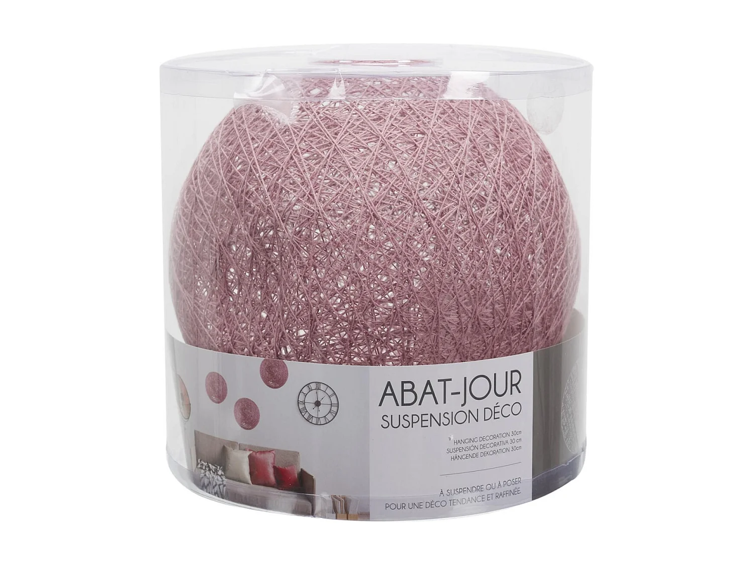 Hängeleuchte Kugel bunt 30 cm