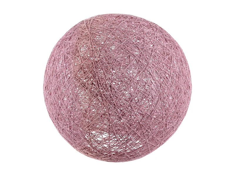 Suspension Interieur Rose Poudre 30cm Rose
