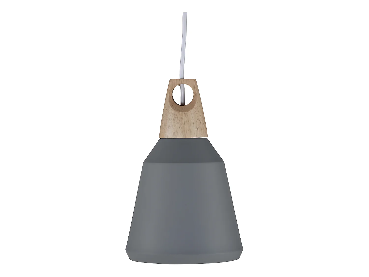 Lampe Suspension "Nao" 24cm Gris Foncé