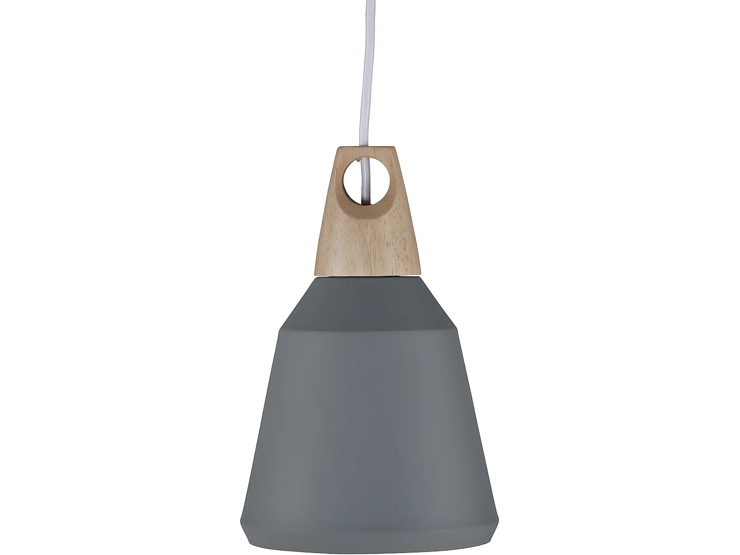 Lampe Suspension "Nao" 24cm Gris Foncé
