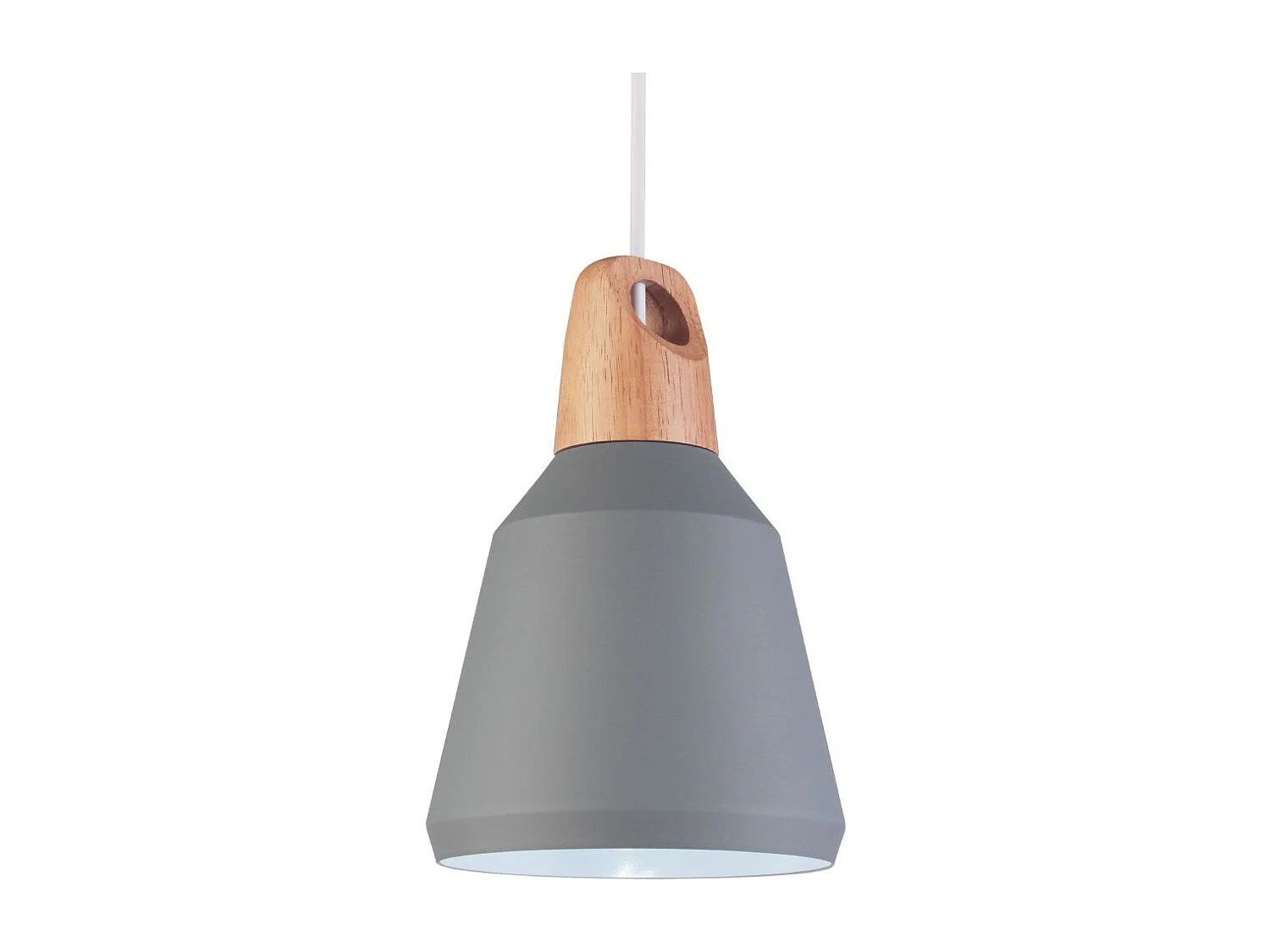 Lampe Suspension "Nao" 24cm Gris Foncé