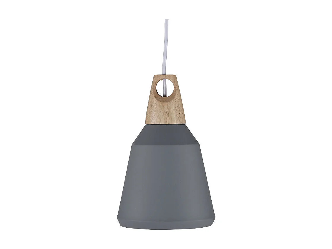 Lampe Suspension "Nao" 24cm Gris Foncé