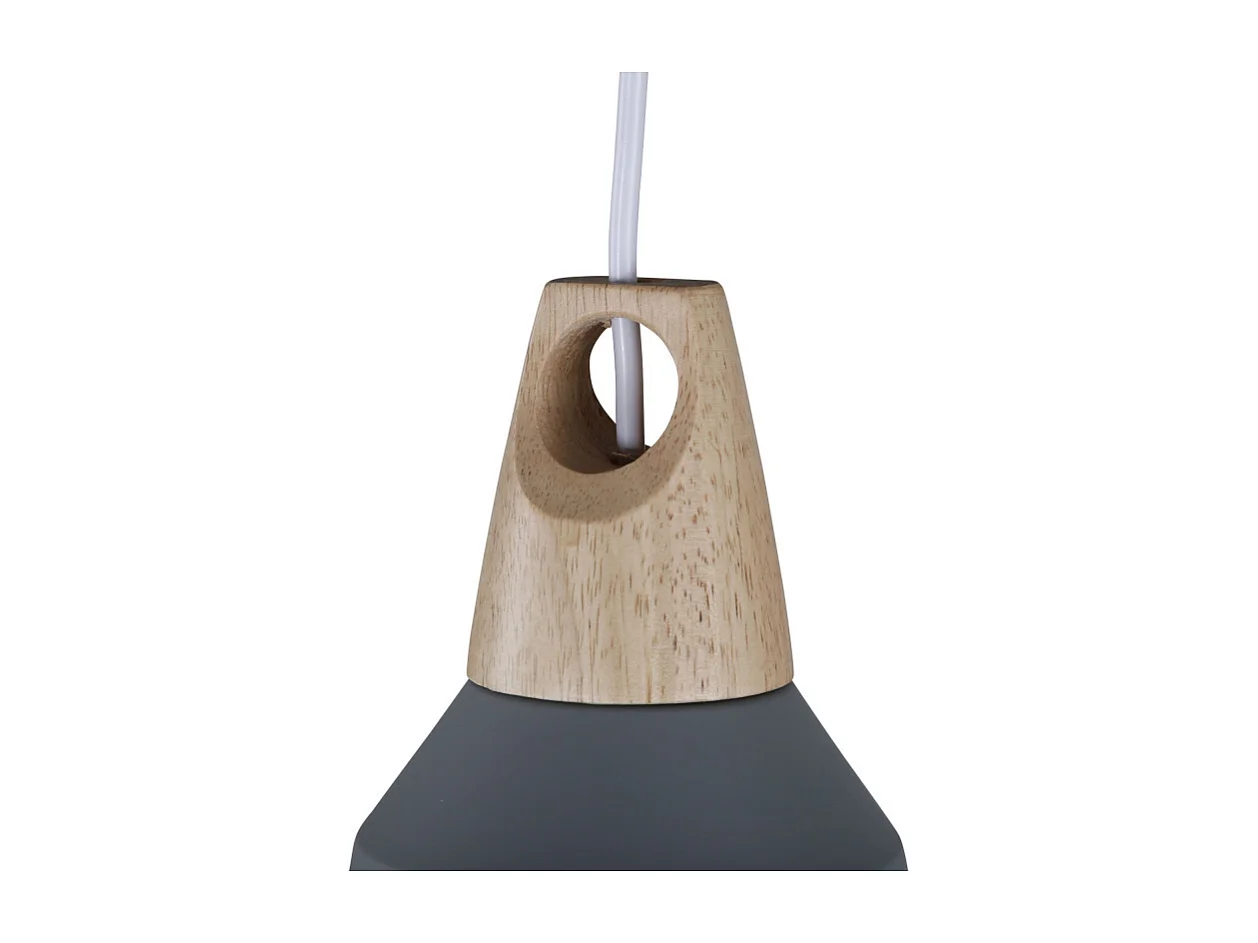 Lampe Suspension "Nao" 24cm Gris Foncé