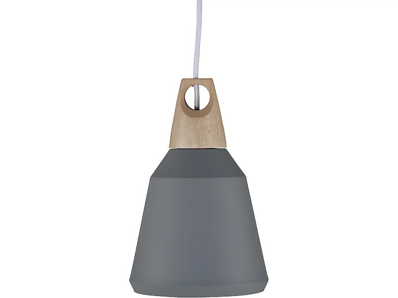 Lampe Suspension "Nao" 24cm Gris Foncé