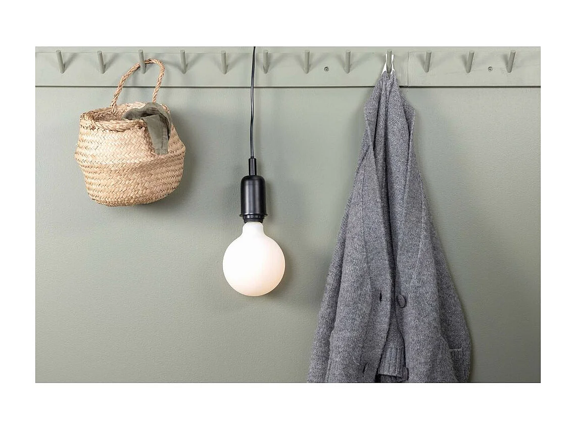 Suspension en Métal "Hang" 10cm Noir