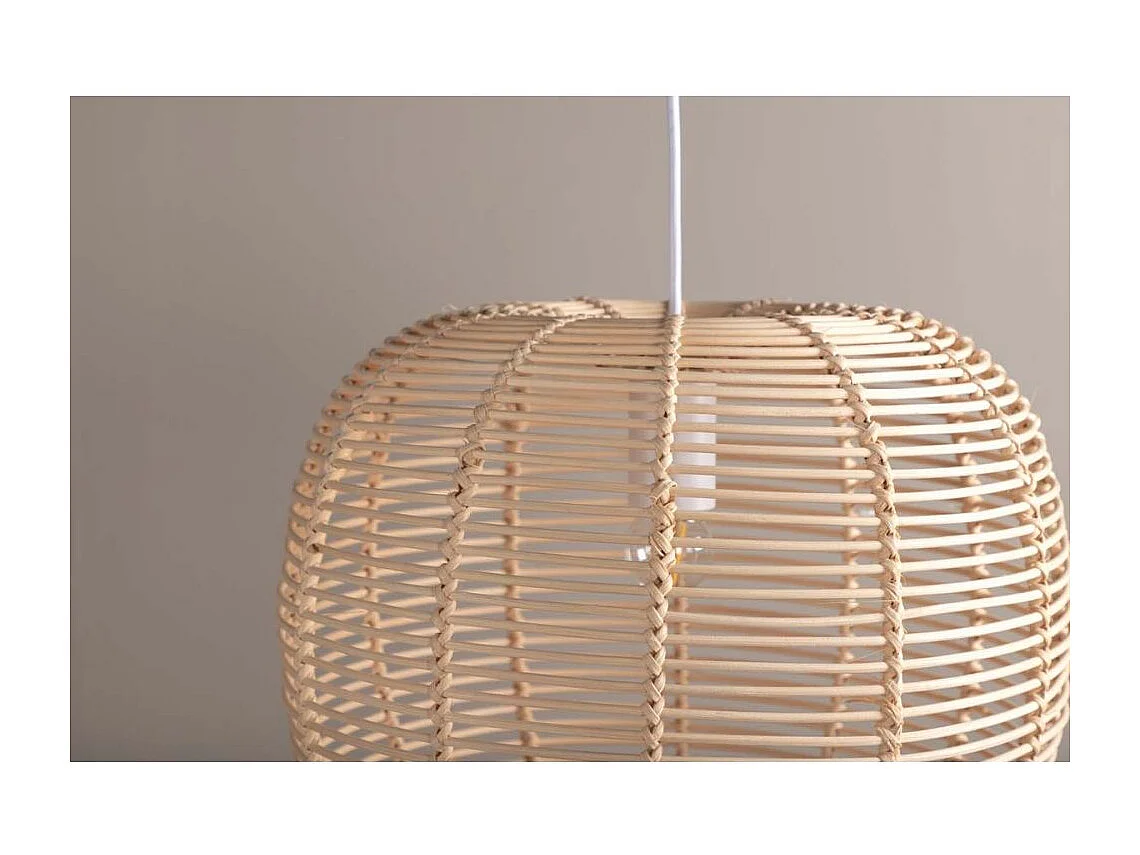 Suspension en Rotin "Fence" 41cm Naturel