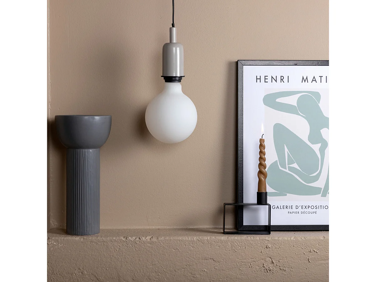 Suspension en Métal "Hang" 10cm Beige