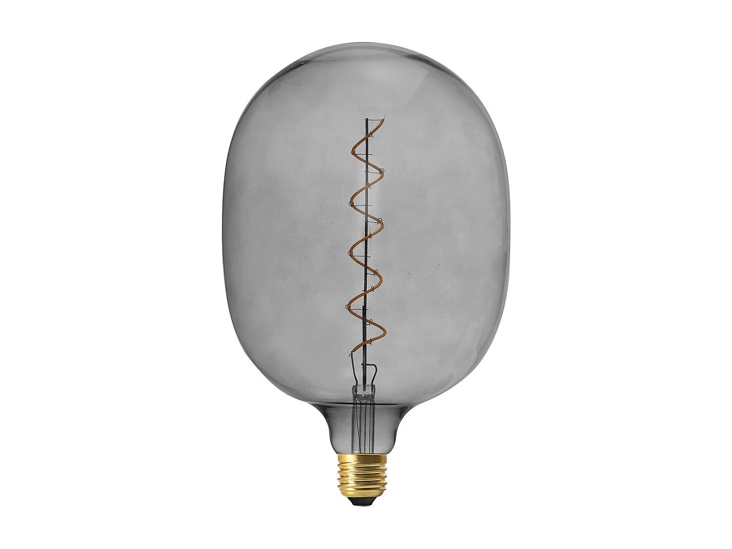 AMPOULE OVALE D180*270MM E27 SPIRAL GRIS 6W M4