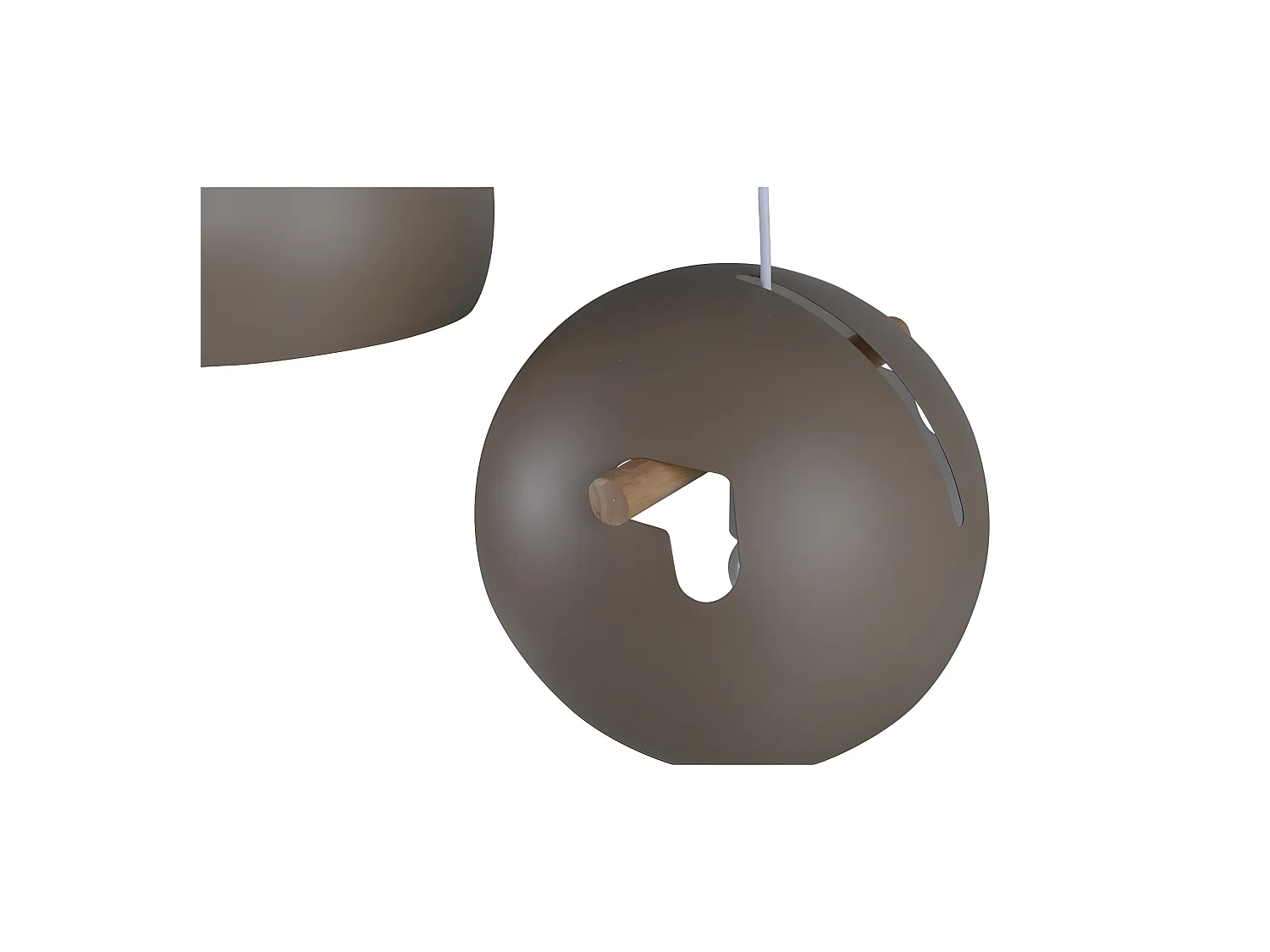 Tubbie verlichting hanglamp 97x29x22cm staal beige.