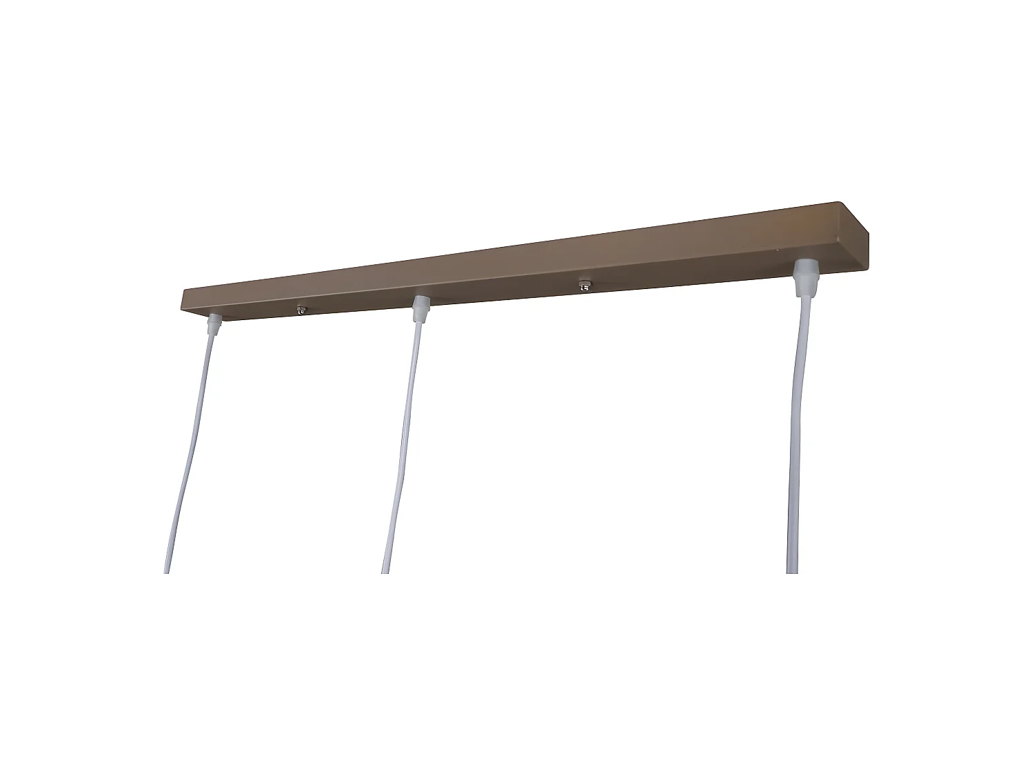 Tubbie verlichting hanglamp 97x29x22cm staal beige.