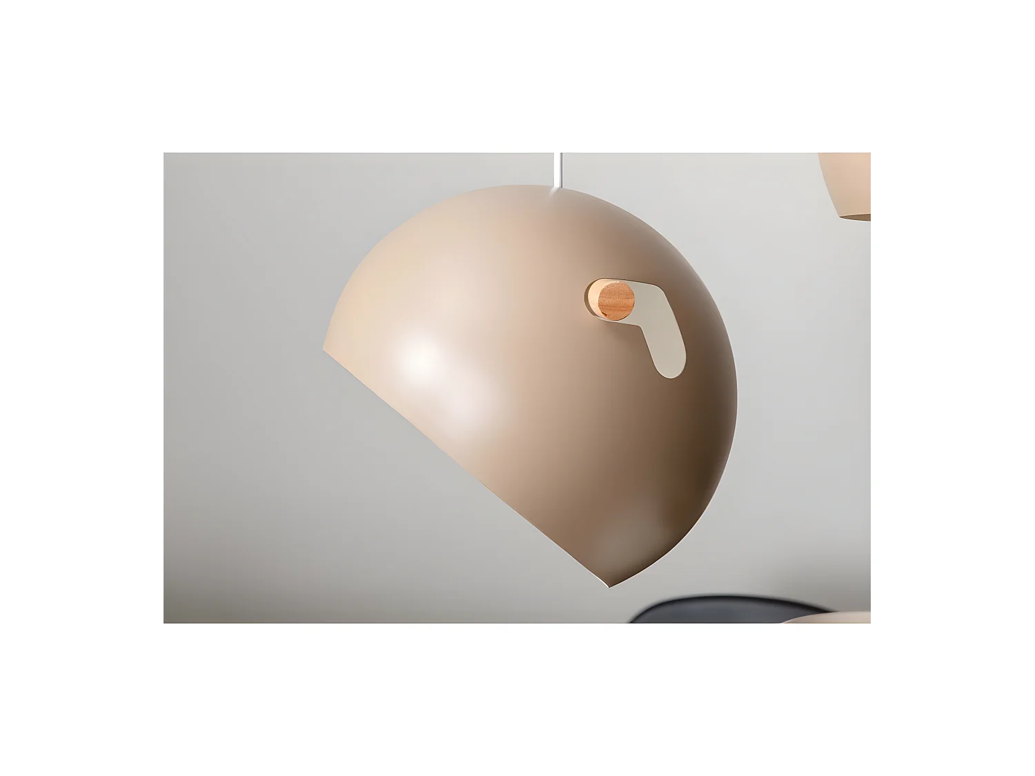 Tubbie verlichting hanglamp 97x29x22cm staal beige.