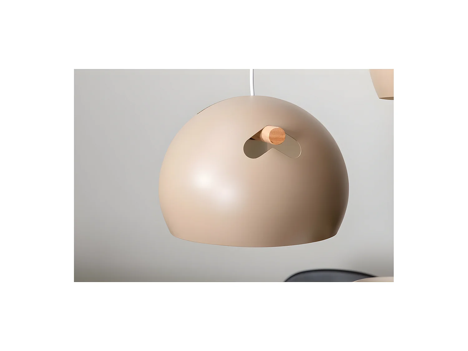 Tubbie verlichting hanglamp 97x29x22cm staal beige.