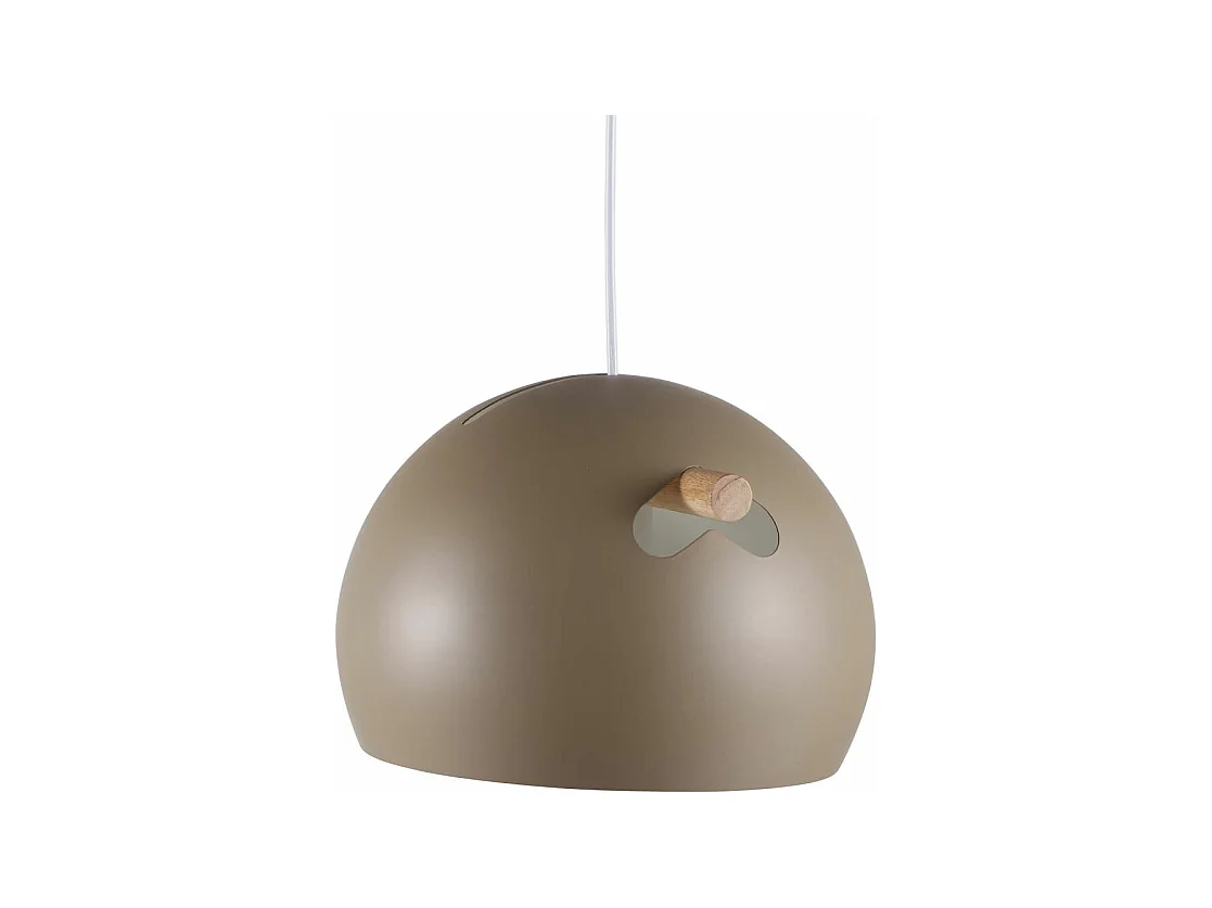 Tubbie suspensión de acero beige con 1 pantalla