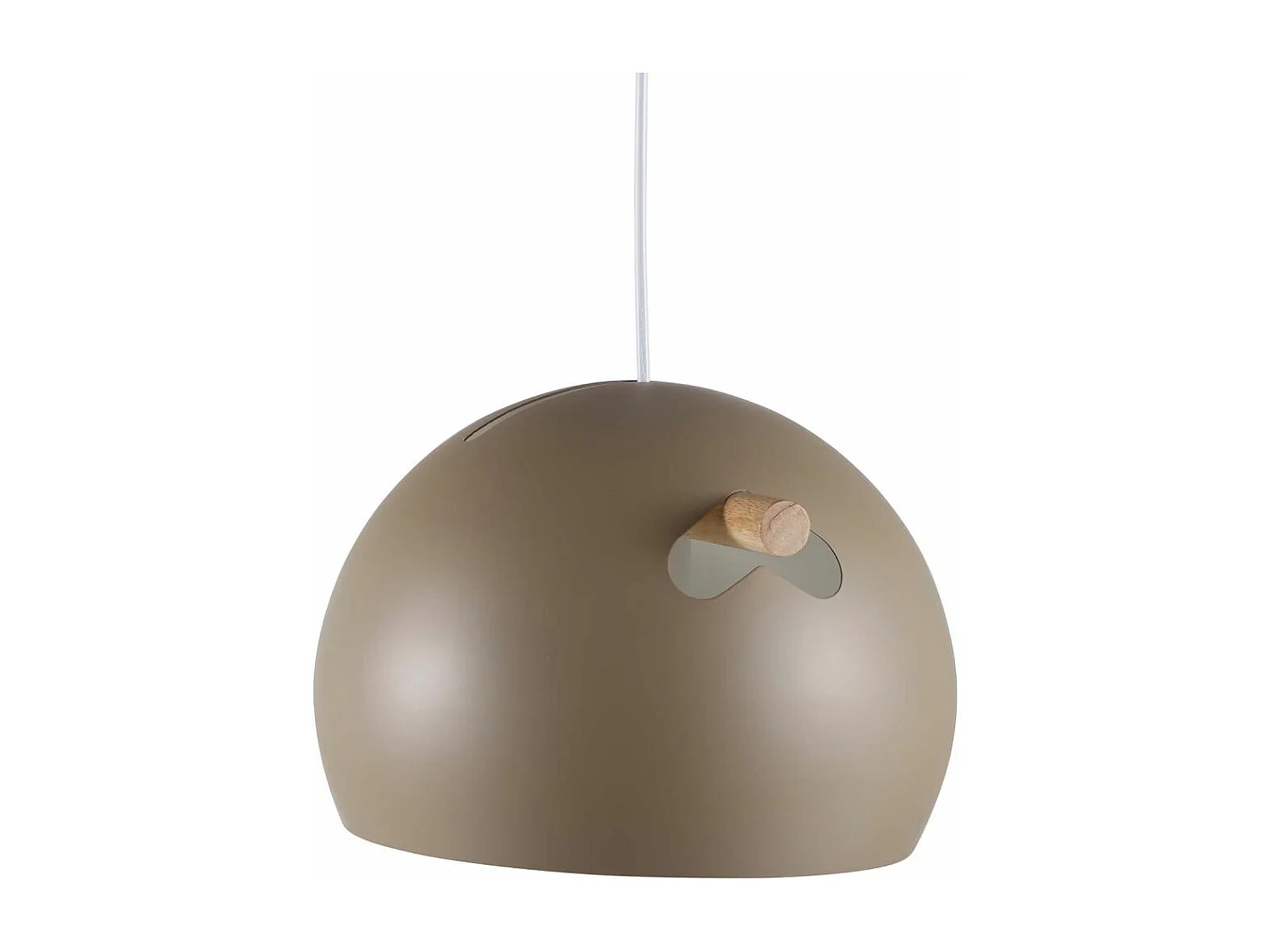 Lampe Suspension Déco "Tubbie" 23cm Marron