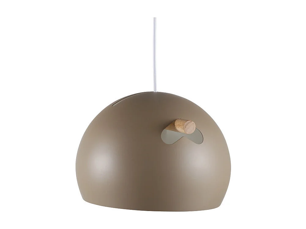 Lampe Suspension Déco "Tubbie" 23cm Marron