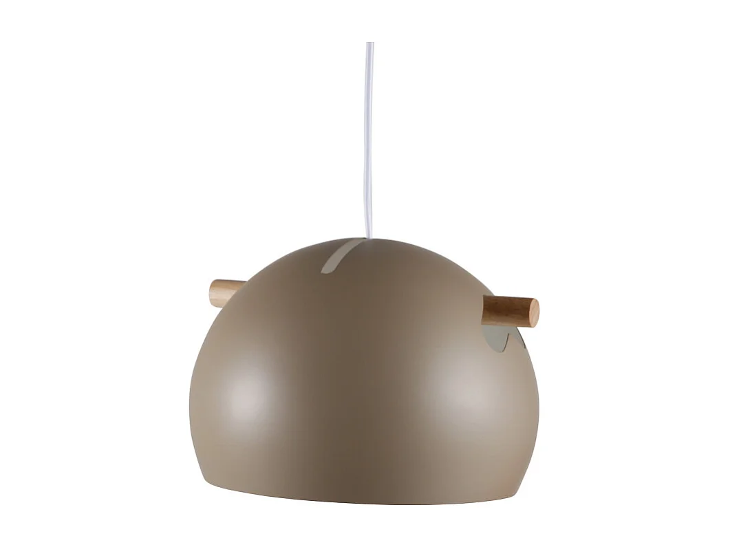 Lampe Suspension Déco "Tubbie" 23cm Marron