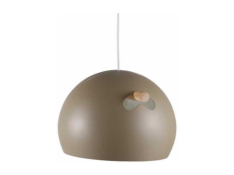Lampe Suspension Déco "Tubbie" 23cm Marron