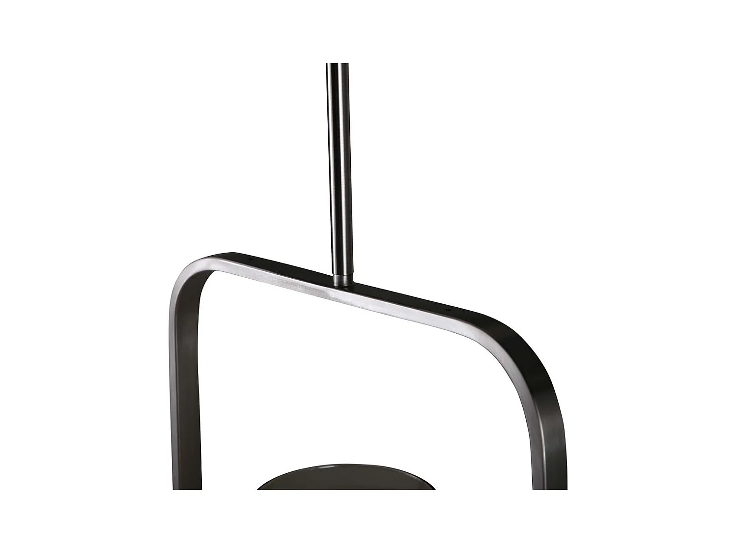 Aludra verlichting hanglamp 34x12x34cm glas, staal zilverkleur.