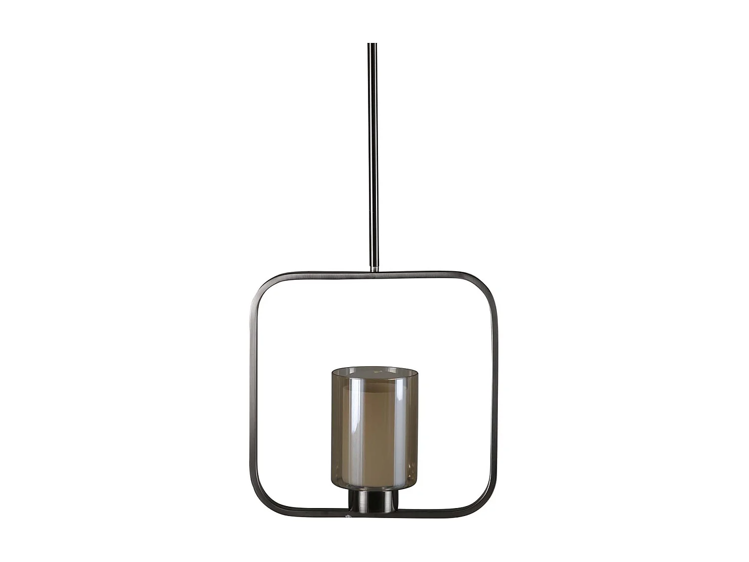 Lampe Suspension Design "Aludra" 34cm Argent