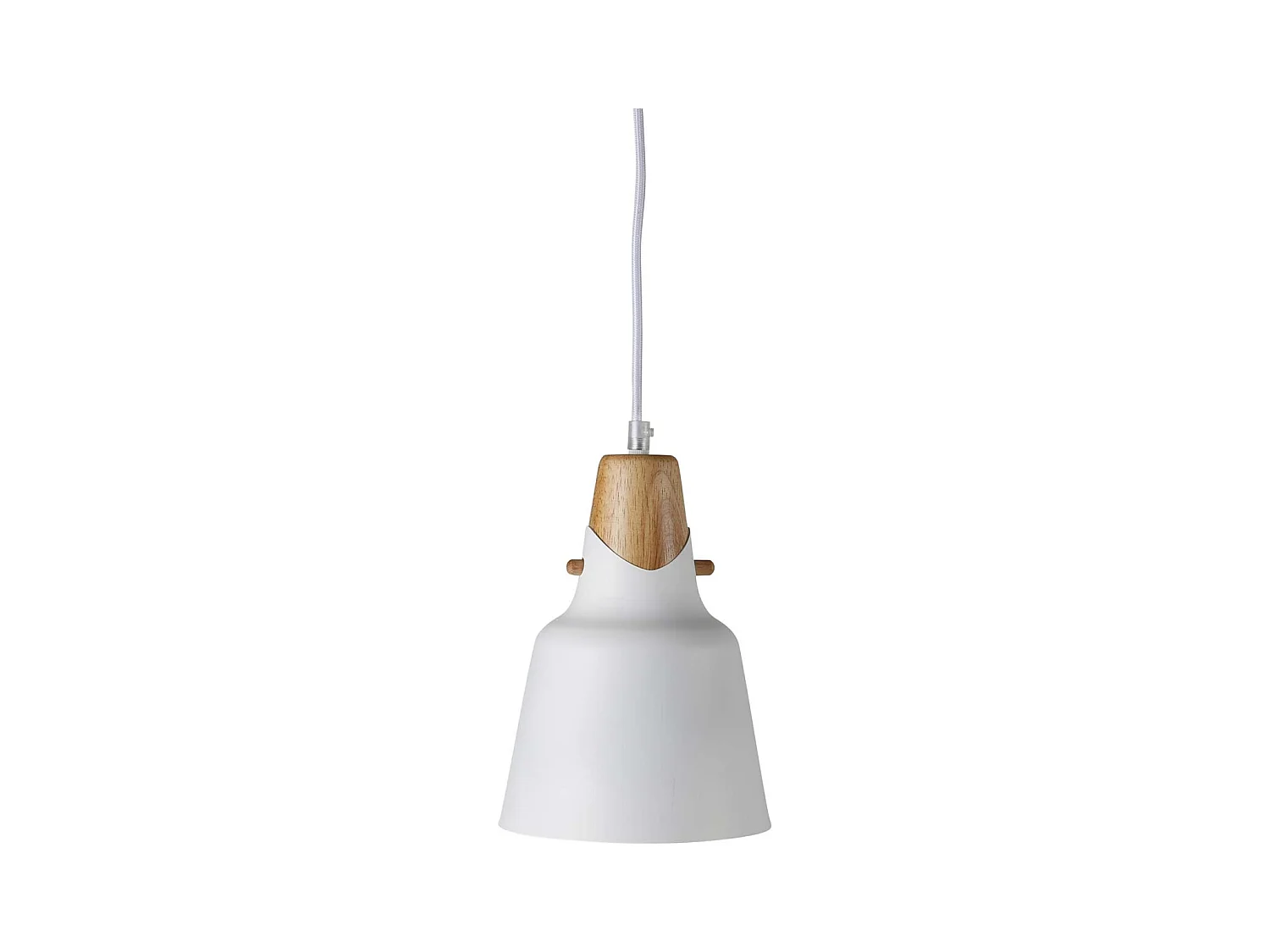 Lampe Suspension Design "Rigel" 22cm Blanc