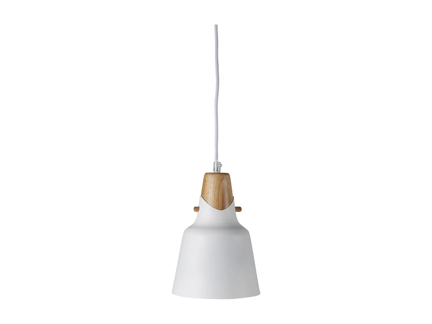 Lampe Suspension Design "Rigel" 22cm Blanc