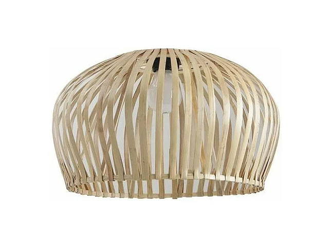 Abat jour en bambou pour suspension Naturel