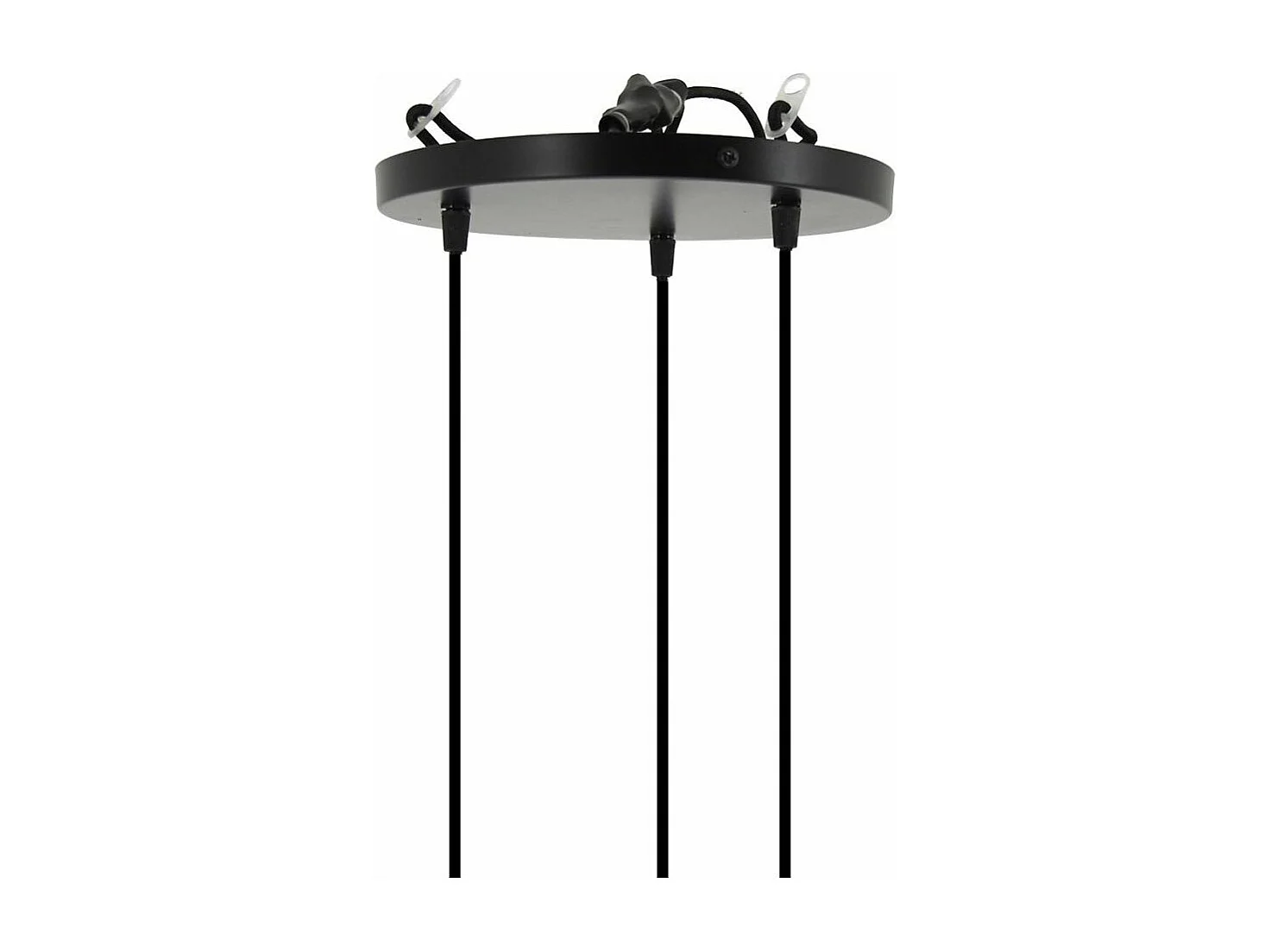 Suspension en métal et cuivre