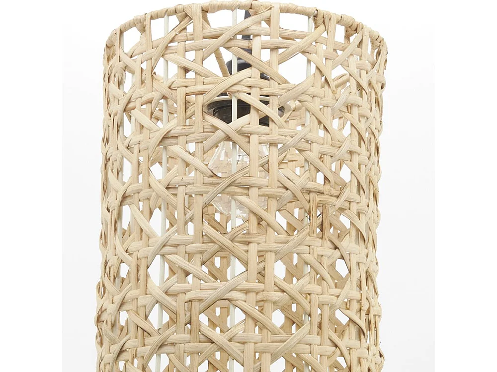 Suspension en cannage rotin naturel