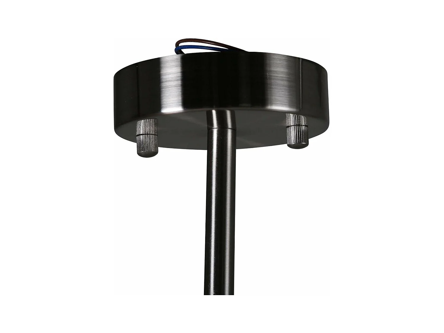 Aludra verlichting hanglamp 22x12x34cm glas, staal zilverkleur.