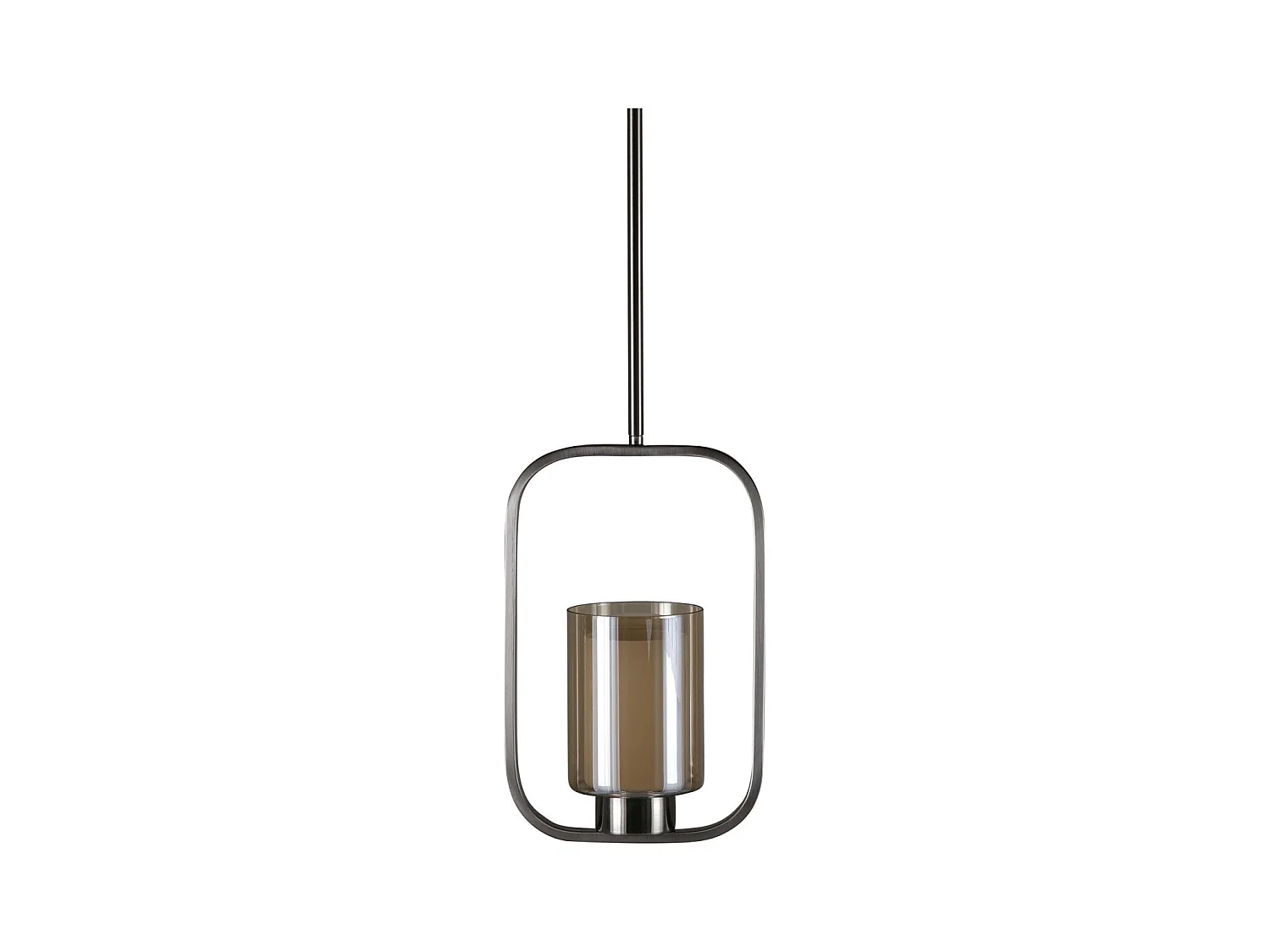 Lampe Suspension Déco "Aludra" 34cm Argent