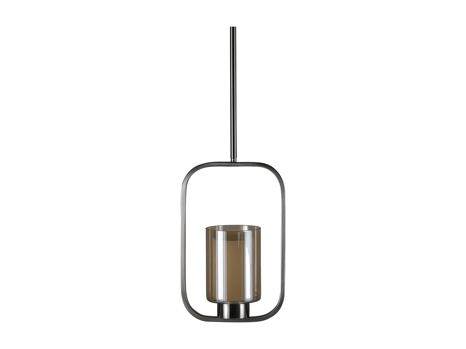 Lampe Suspension Déco "Aludra" 34cm Argent