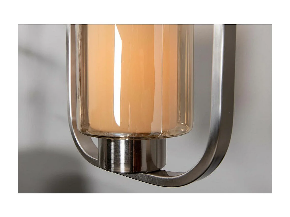 Lampe Suspension Déco "Aludra" 34cm Argent