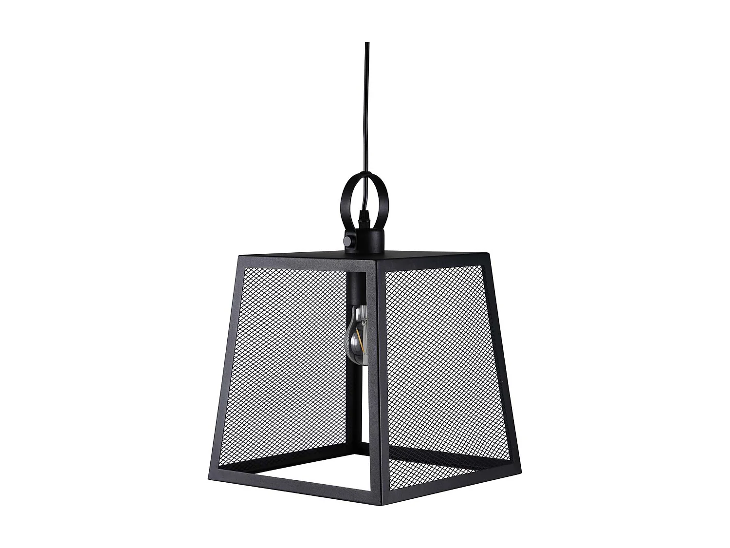 Lampe Suspension Design "Hage" 37cm Noir