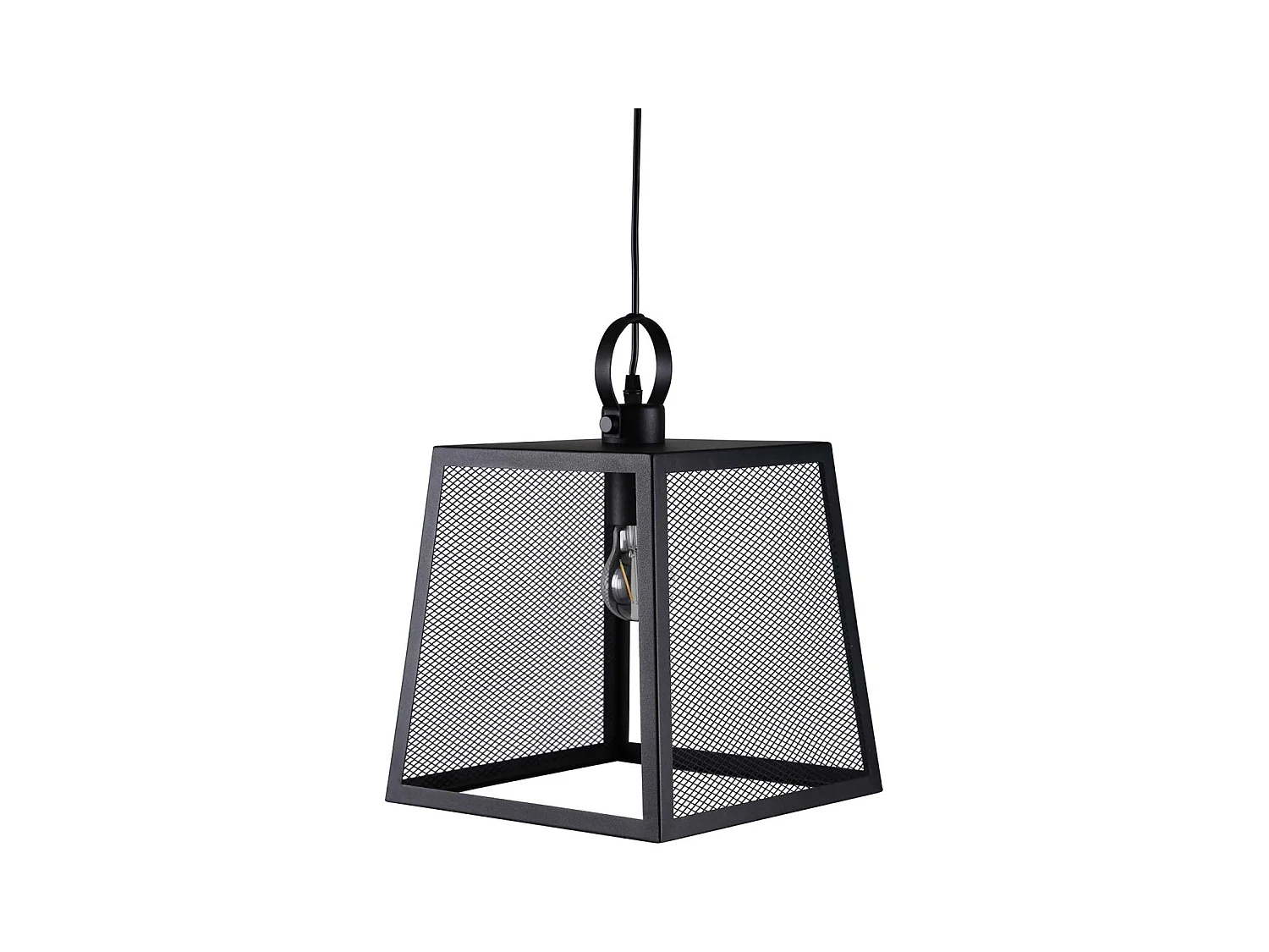 Lampe Suspension Design "Hage" 37cm Noir