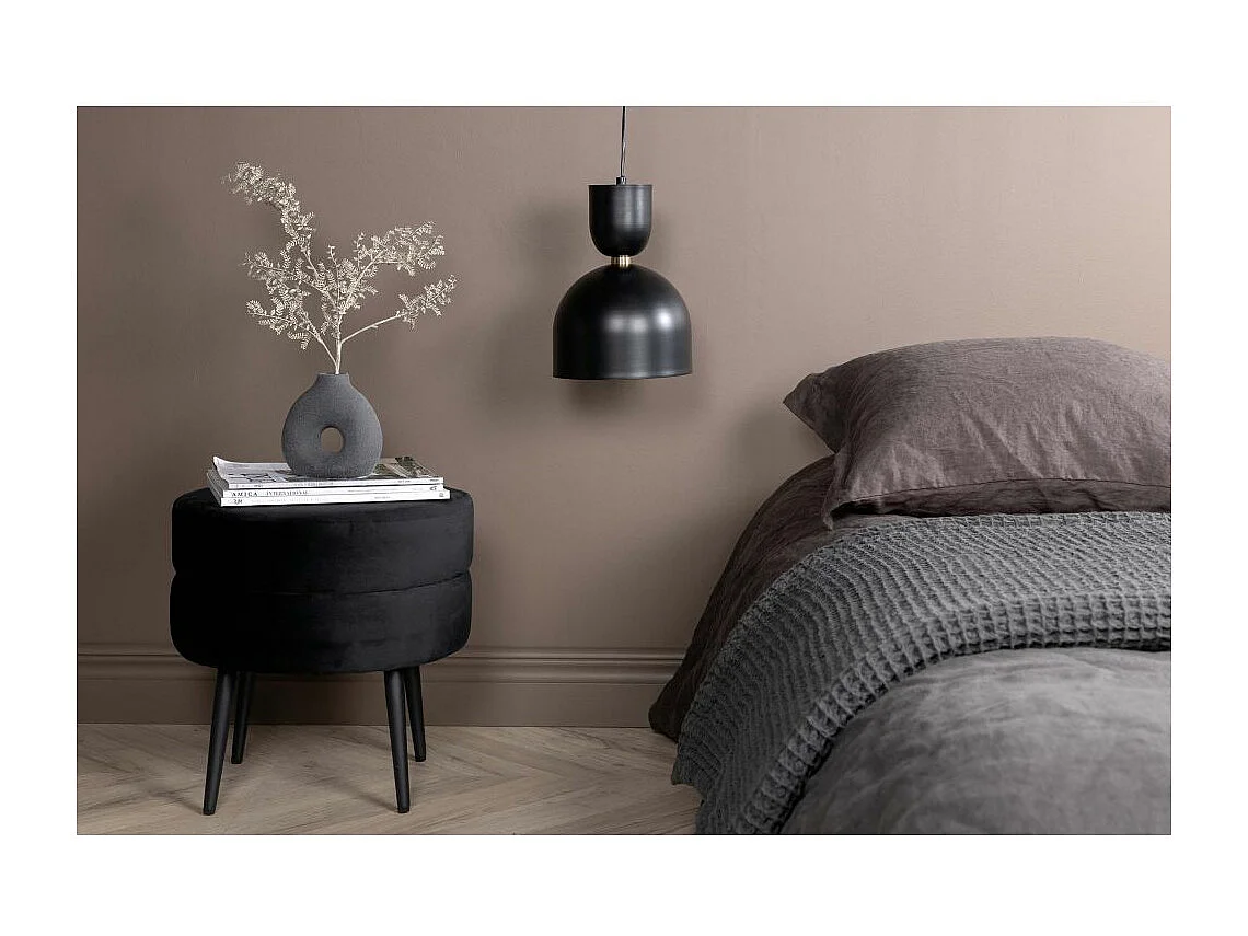 Tim verlichting hanglamp 20x20x120cm staal zwart.