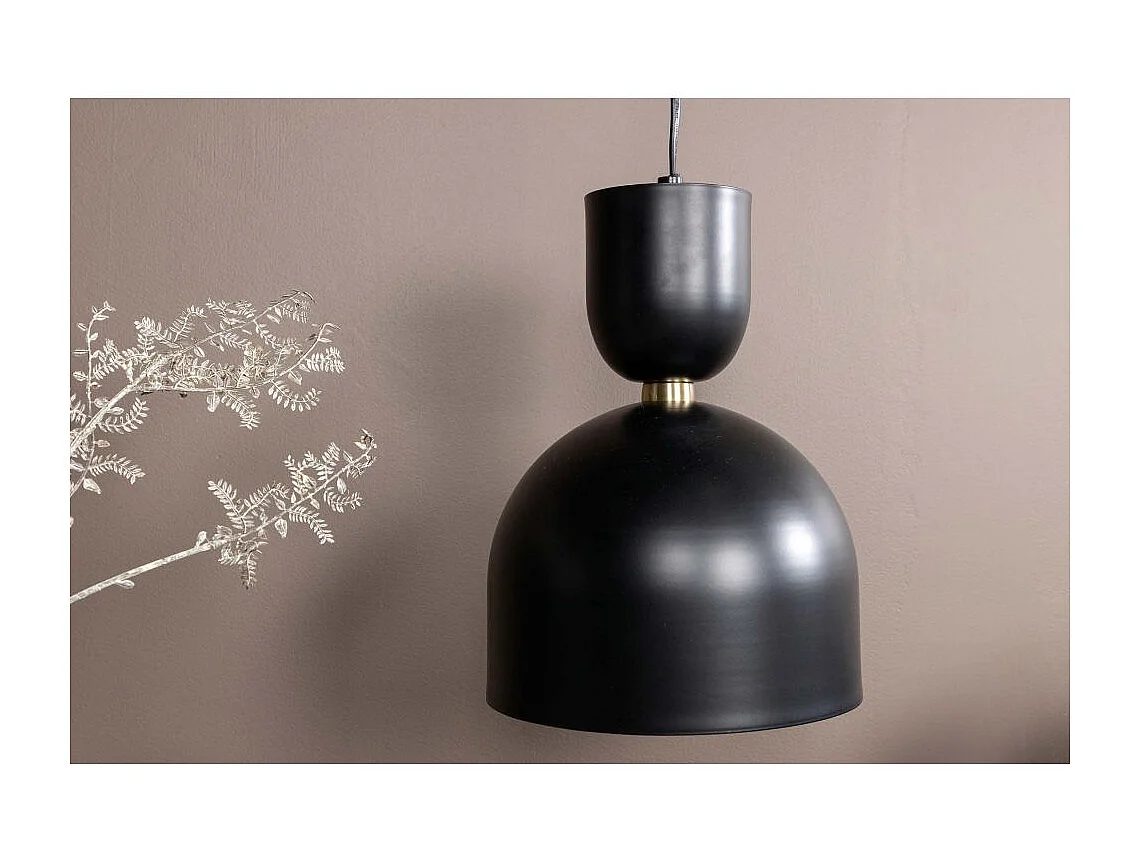 Tim verlichting hanglamp 20x20x120cm staal zwart.