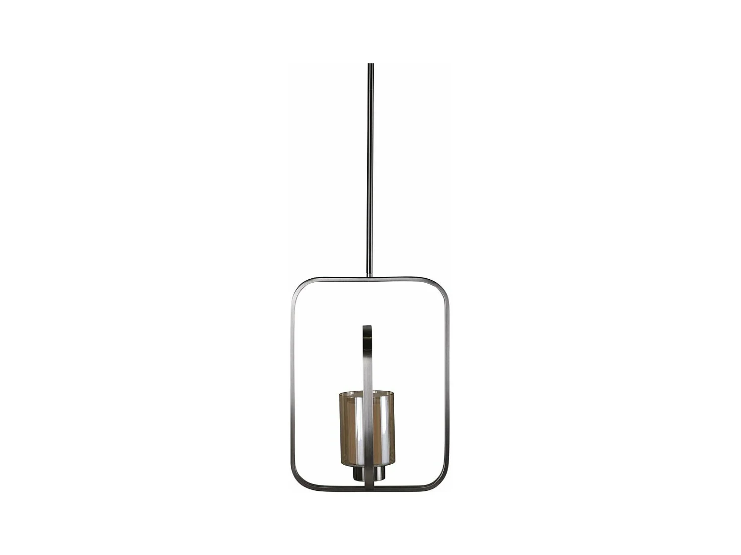 Lampe Suspension Design "Aludra" 46cm Argent
