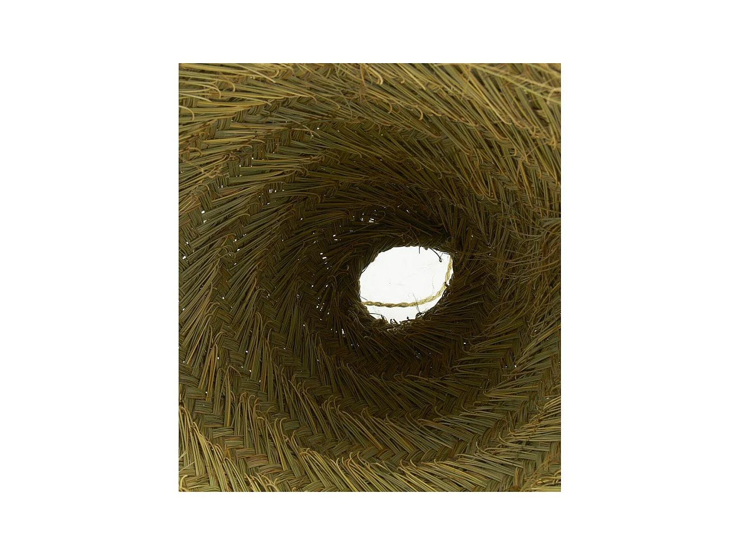 Abat-jour en jonc pour suspension Ø 45 - H 40 cm