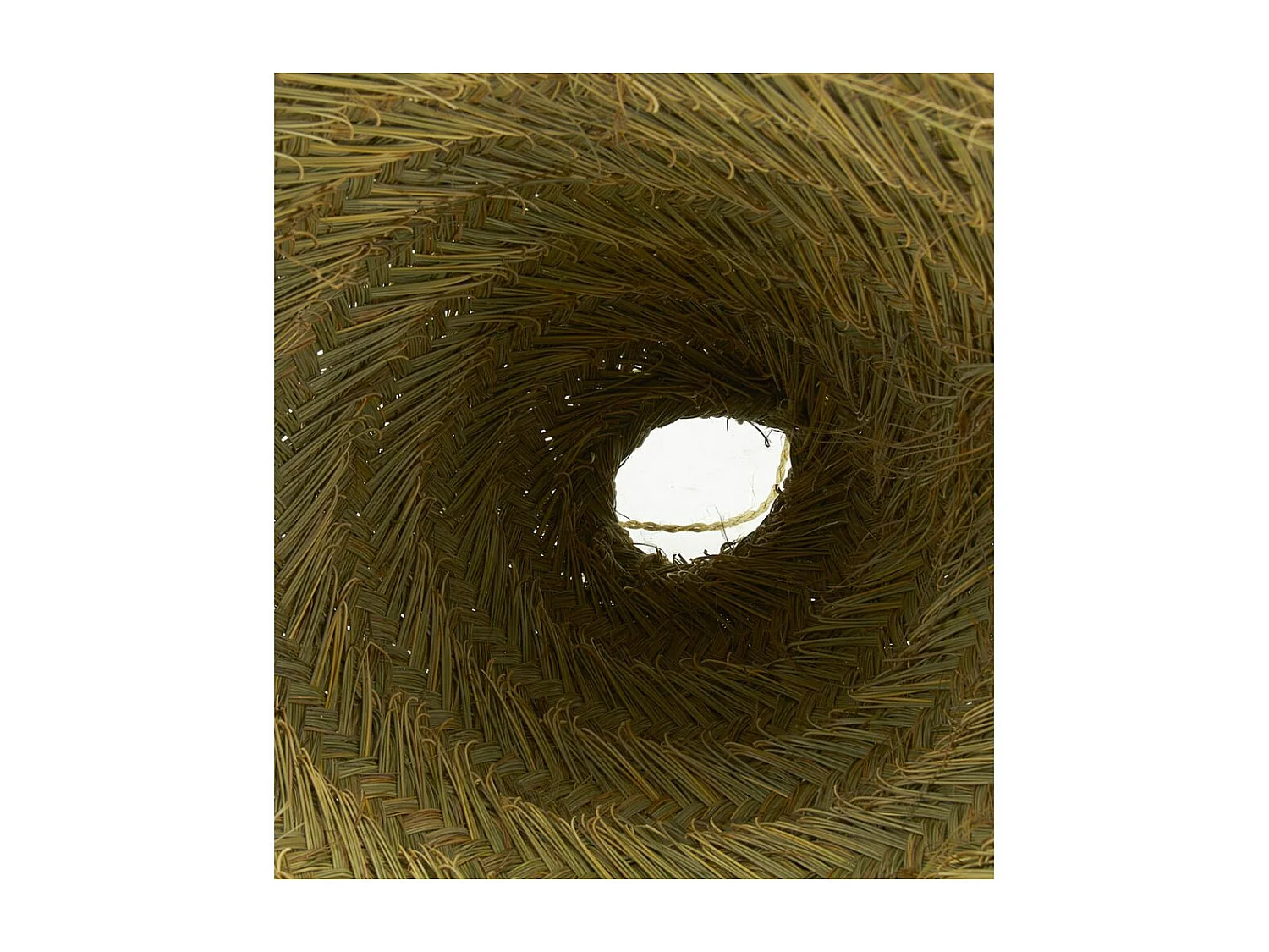 Abat-jour en jonc pour suspension Ø 45 - H 40 cm