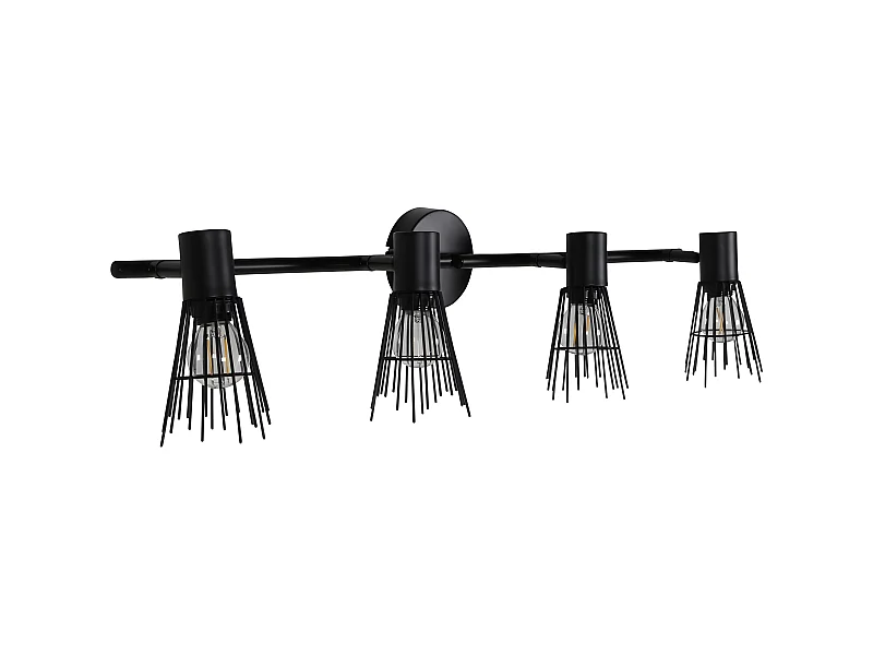 Lámpara de techo de acero Pico 4 pantallas