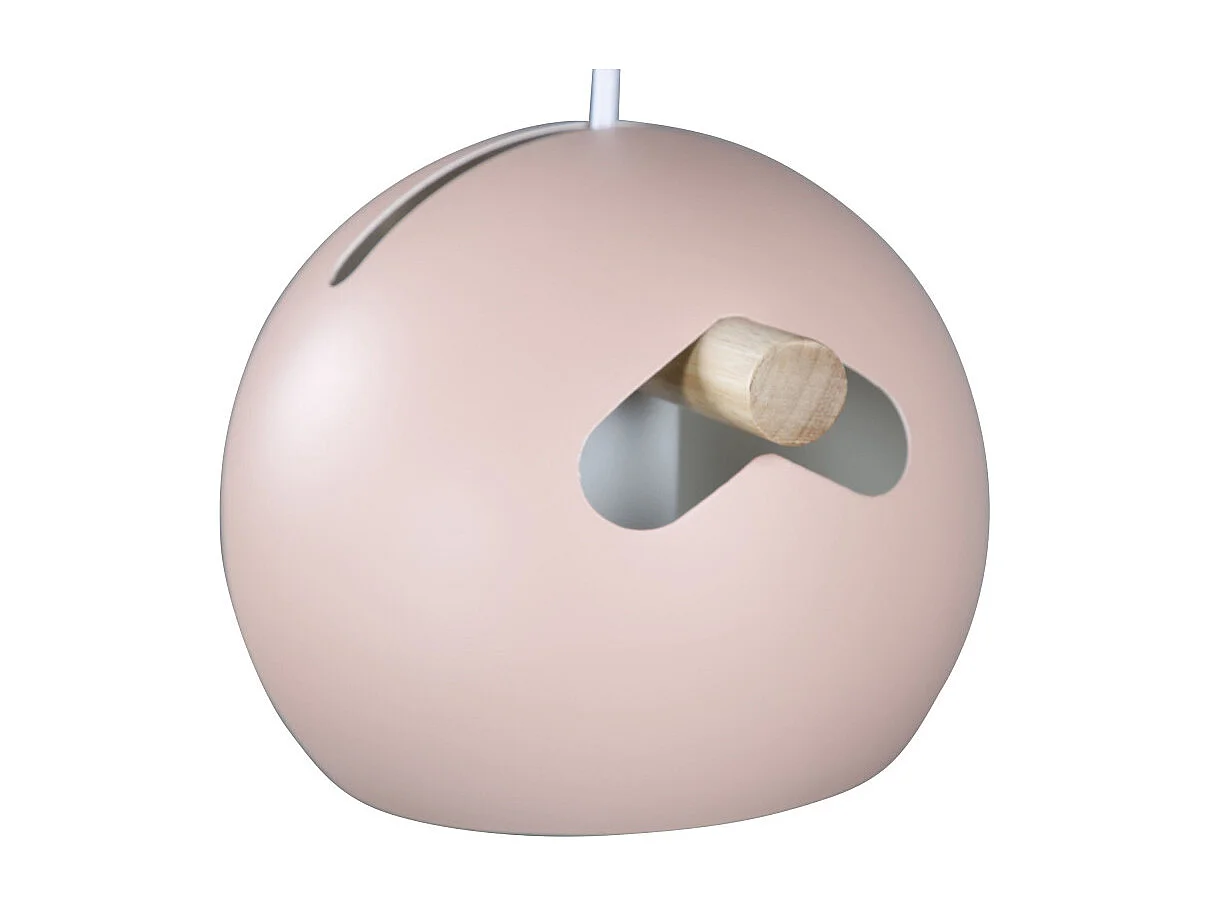 Tubbie verlichting hanglamp Ø23cm staal oudroze.