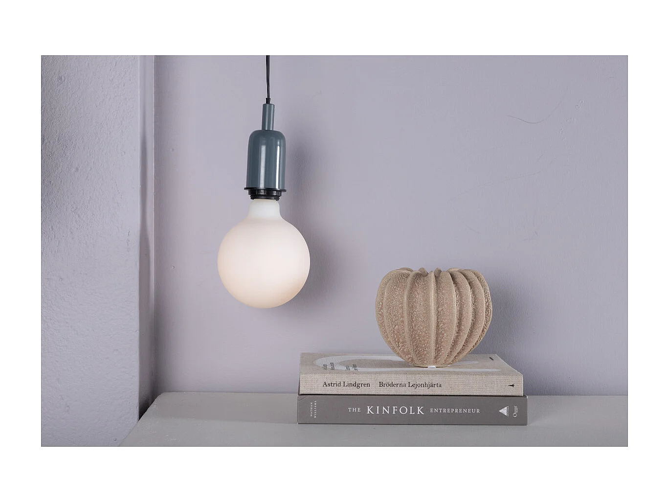 Suspension en Métal "Hang" 10cm Bleu