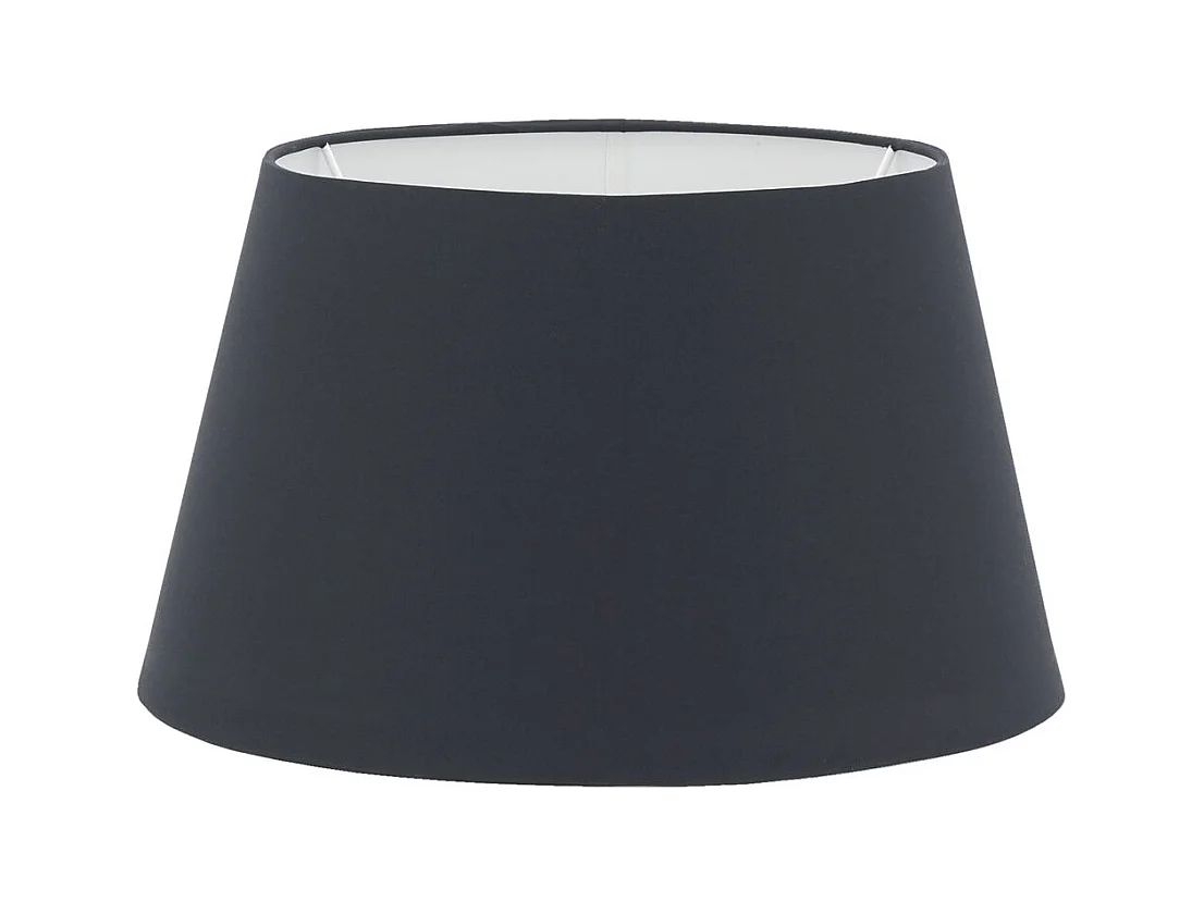 Abat-jour 40 x 24 cm Coton noir
